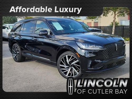 2025 Lincoln Aviator Black Label