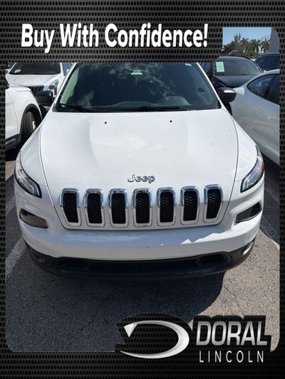 2016 Jeep Cherokee Sport