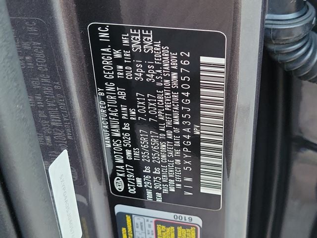 2018 Kia Sorento LX