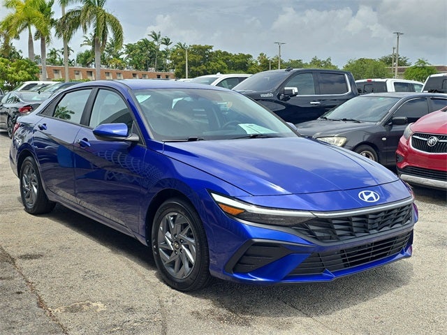 2024 Hyundai Elantra Hybrid Blue