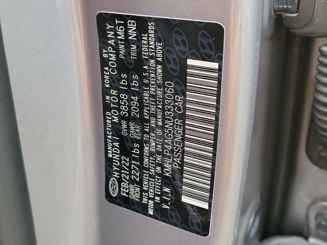 2022 Hyundai Elantra Limited