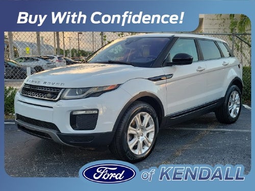 2018 Land Rover Range Rover Evoque SE